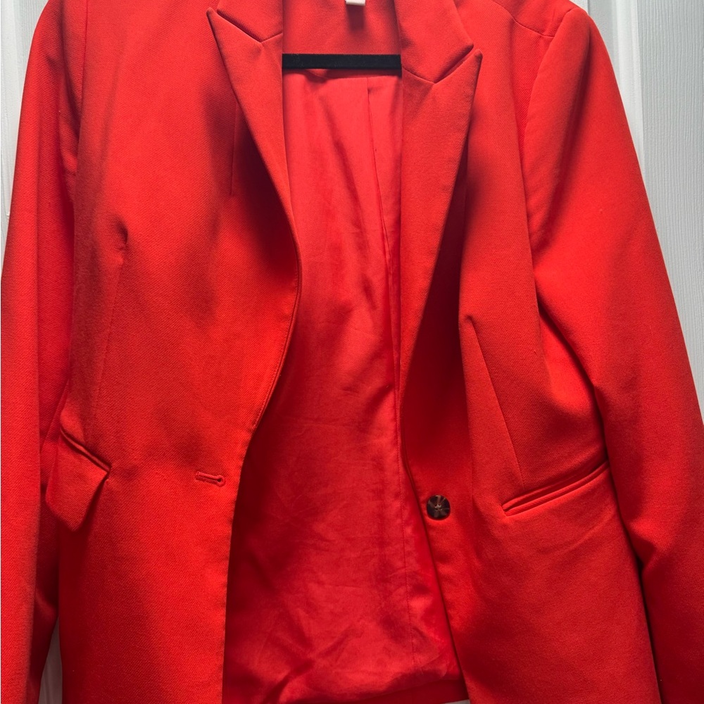 Women's Red Blazer